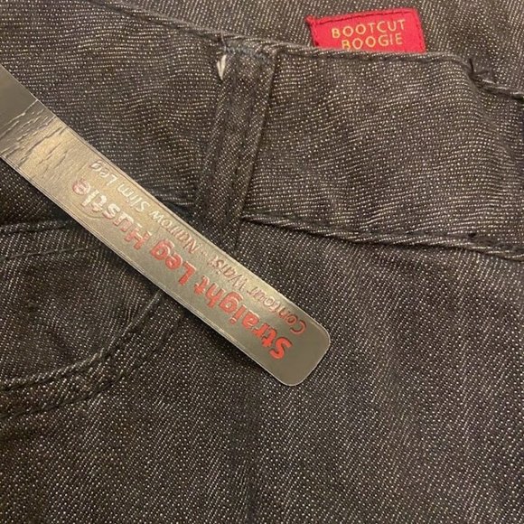 SASSON New Bootcut Boogie Straight Leg Hustle Ooh La La Jeans - Picture 2 of 6